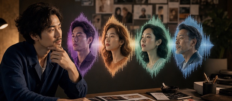 Giám đốc sáng tạo lựa chọn nhiều cá tính giọng đọc